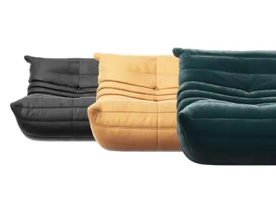 Togo Loveseat 3D model