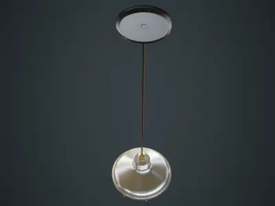 Hanging Lamp 1B Low-poly 3D model