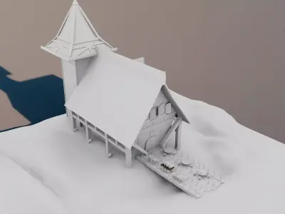Tavern Cafe 3D model