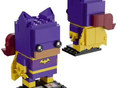 Lego BrickHeadz - 41586 Batgirl 3D model