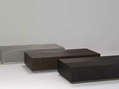 Machinto Rectangular Coffee Table 3D model