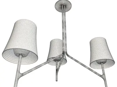 Birdie Ceiling Lamp Foscarini 3D model