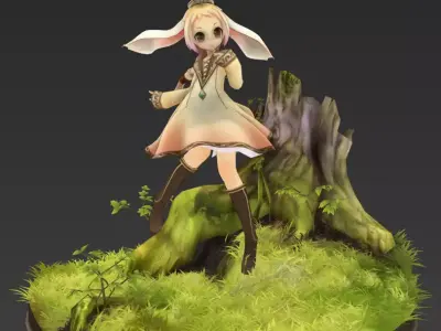 Elara Forest Guardian 47 3D model