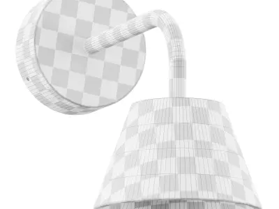 ABSIDIOLA A CONICA Wall lamp 3D model