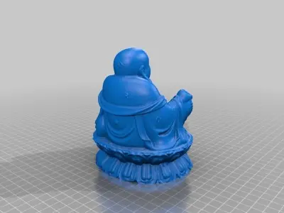 Buddha Sculpture 3D Scan Free 3D print model