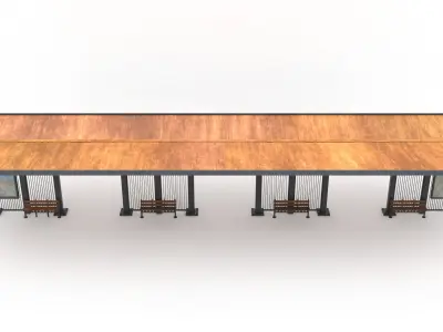 Bus Stop 08 3D model