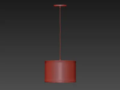 Geo Shade Modern Pendant Lamp 3D model