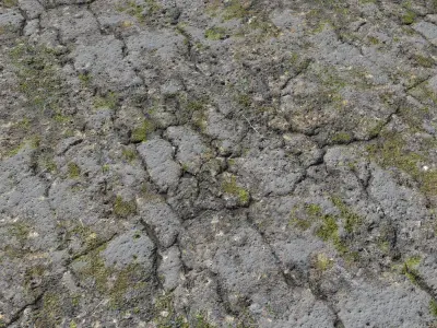 Old road PBR Texture