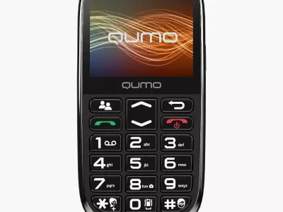 Qumo Push 231 Low-poly 3D model