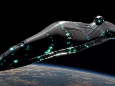 Space Cruiser 3D model