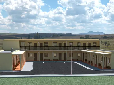 Motel Zodiac project B 3D model