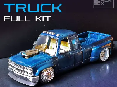 TOONED TRUCK FULL MODELKIT 3D print model