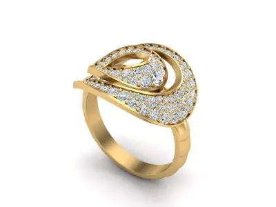 Jewelry ring 451 3D print model