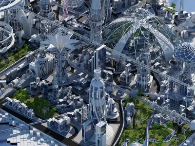 Future City HD 2018 3D model