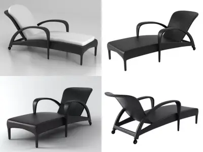 Tango chaise longue 3D model