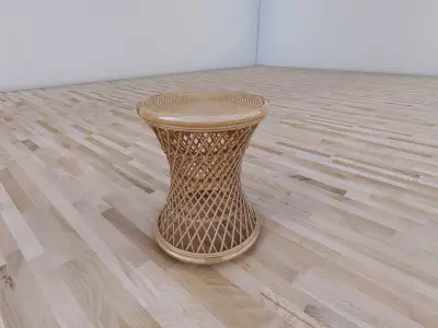 Rattan Stool Sketchup  3D model