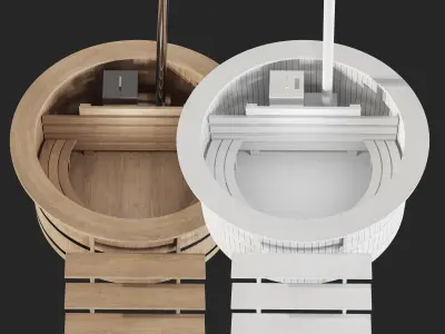 Furaco Bath 3D model