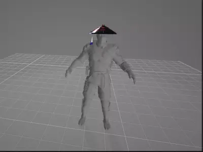 High Quality Shaolin Soldier 3D model