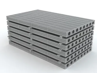 Concrete Slabs 3D model