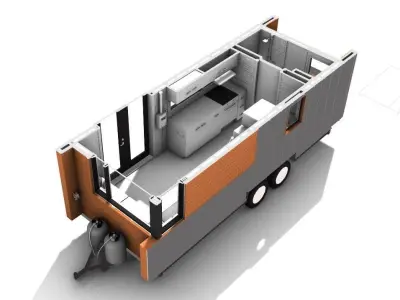 Mt Tolmie Tiny House 3D model