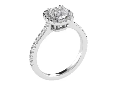 Women Ring  Render 3dm STL OBJ FBX TXT Details 3D print model 7