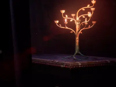 Candelabra Free 3D model