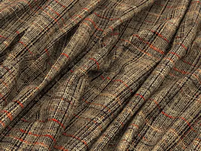 10 Plaid Fabric VOL02 4K Seamless PNG PBR Textures Texture