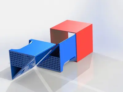 ROCK CLIMBING RAMP 3D model