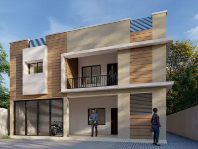 3D Model of a Residence 3D model