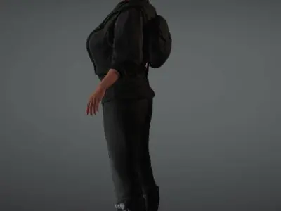 Arabian 3 blender obj Fbx 3D model