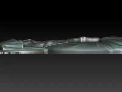 Saint Porphyrios Kavsokalyvite 3D print model