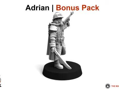 Valour Korps - Sergeant Bernhard 3D print model