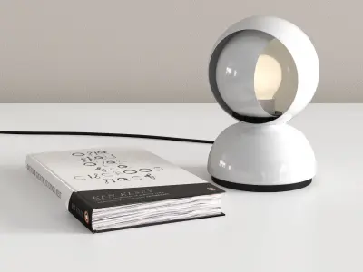 Eclisse Table Lamp Free 3D model