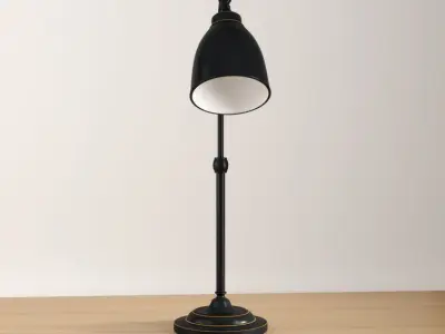 Desk Light Lamp 3D model