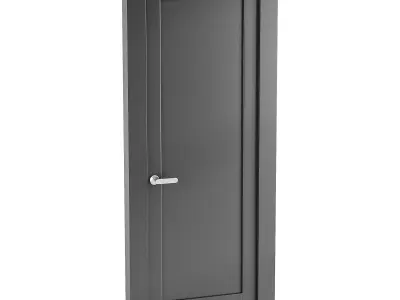 Modern entrance door 39 3D model