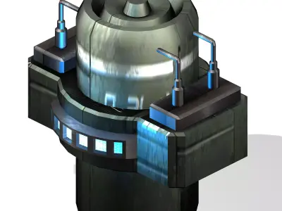 Satellite City Objects 03 3D model