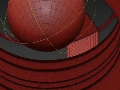 LAMP CLOUD H1 DESIGN TOYO ITO FOR ROTALIANA 3D model