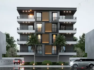 Modern simple Apartment 3D model