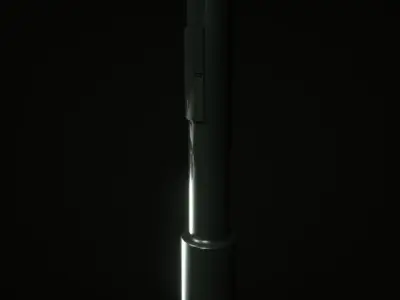 street lamp concept art 3D model