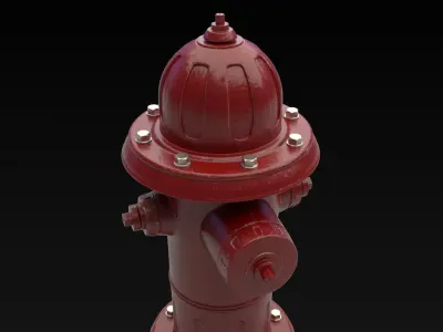 Fire Hydrant 3D model