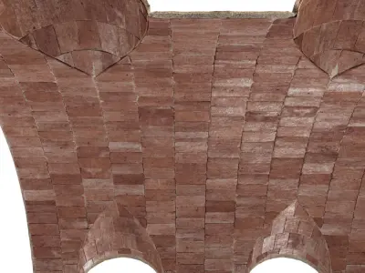 Vaulted ceiling  3D model