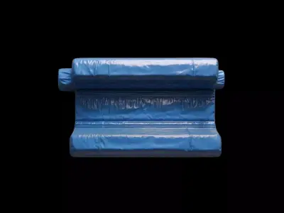 3d Model Plastic Water Barrier 3D model