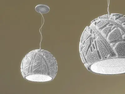 Pendant light ARTIC 3D model