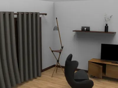 Voronoi Lamp 3D print model get
