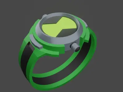 Ben 10 Omnitrix Low-poly 3D model