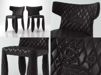 Monster armchair 3D model