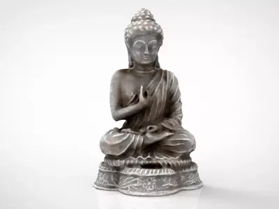 BUDDHA INDIA 3D model