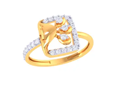  Women Ring MTL 3dm STL OBJ FBX Details 3D print model 34