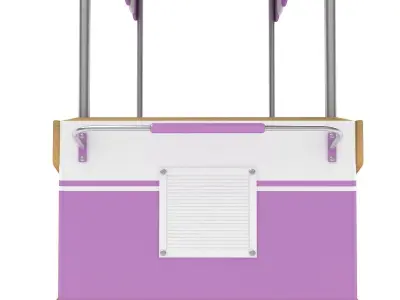 Ice Cream Cart  3D model