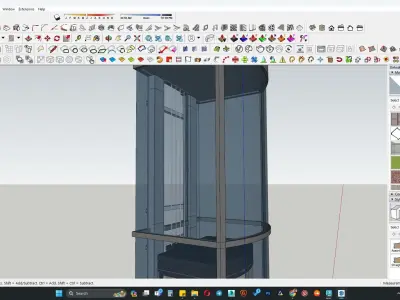 lift area 3d model 3D model